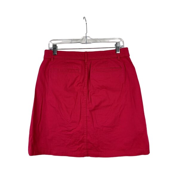 Croft & Barrow Womens Pink Skort Classic Fit Stretch Embroidered Details Size 8 - Picture 2 of 11